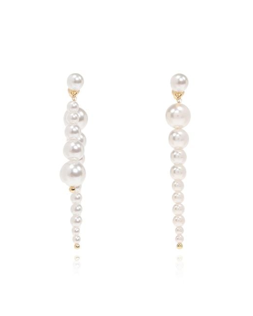 Cult Gaia Brown 'Loreli' Earrings