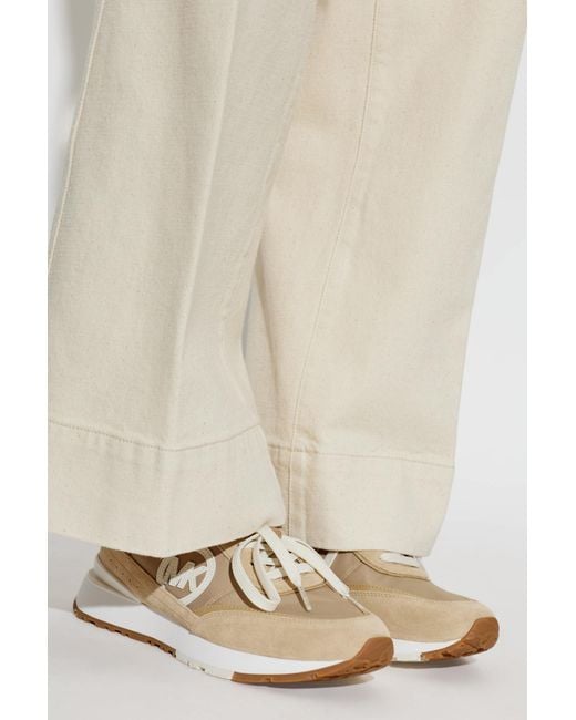 MICHAEL Michael Kors White 'Nova' Sports Shoes