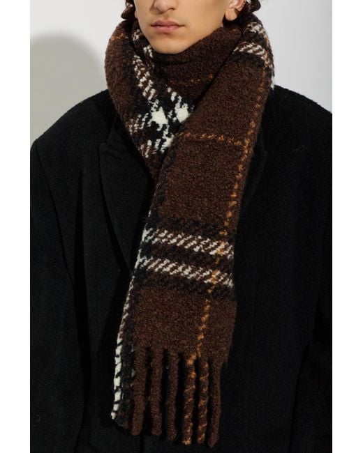 Burberry Natural Wool Scarf
