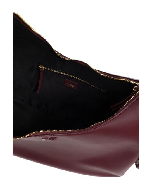 Ganni Purple Shoulder Bag Type 'Hobo' Size 'Medium'