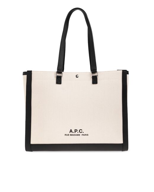 A.P.C. Natural 'camille' Shopper Bag,