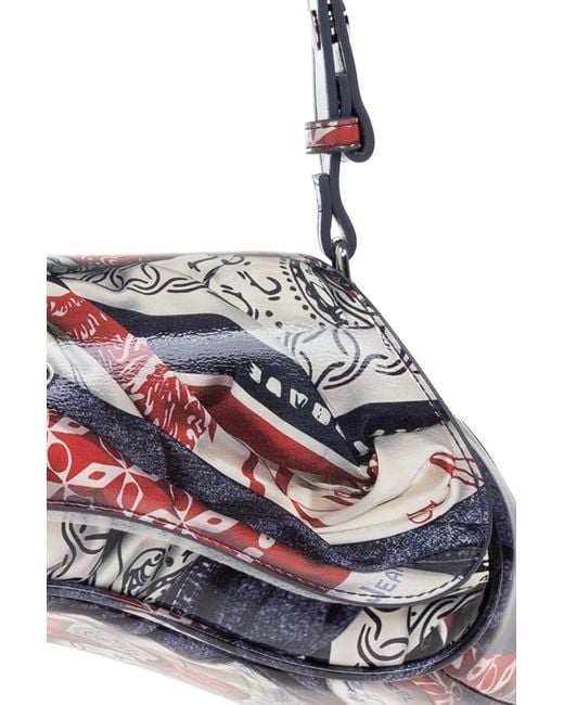 DIESEL White Play Crossbody Shoulder Bag