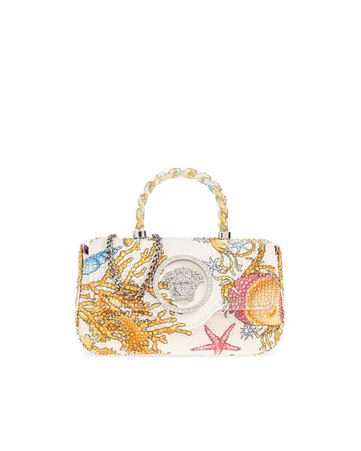 Versace Metallic Handbag "la Medusa Mini",