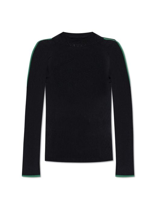 LACOSTE RUNWAY Black Top With Logo for men
