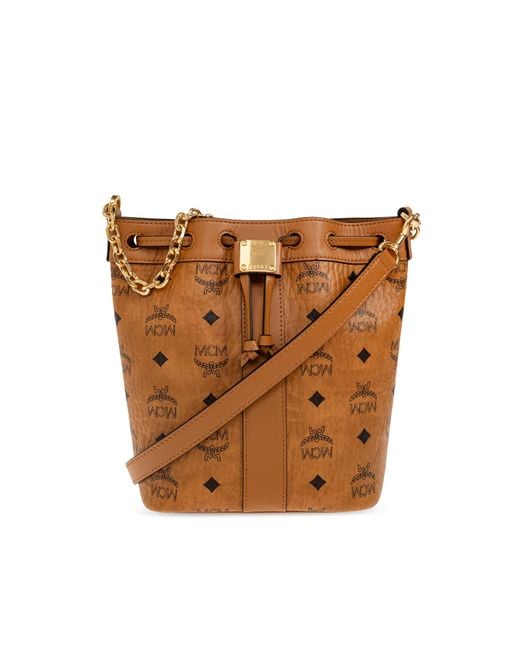 MCM Brown 'Dessau' Bag