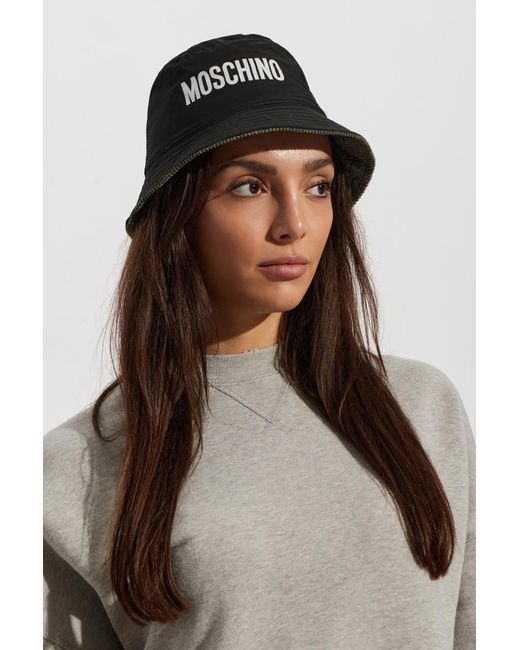 Moschino Green Reversible Hat