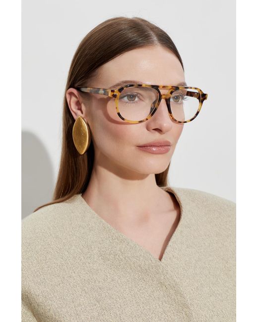 Jacquemus Brown Corrective Glasses