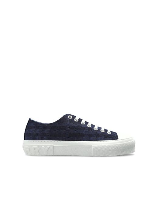 Burberry Blue 'Trn Jack' Sports Shoes for men