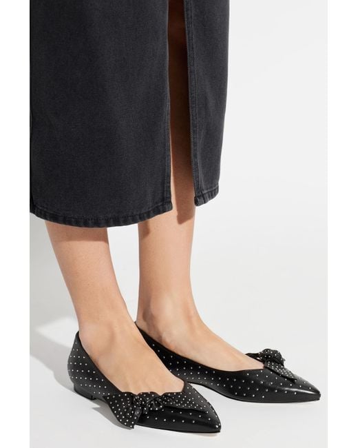 Isabel Marant Black Ballet Flats "Belko"