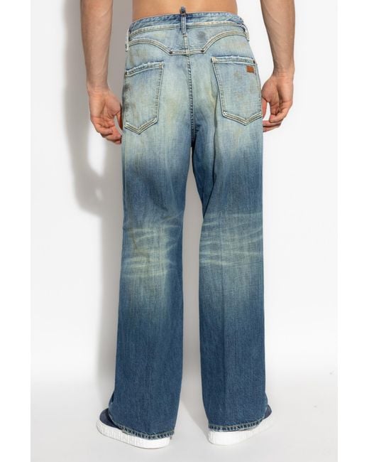 DSquared² Blue Jeans Loose for men