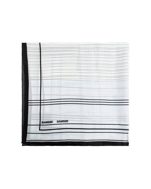 Samsøe & Samsøe White Scarf 'Sahailan'