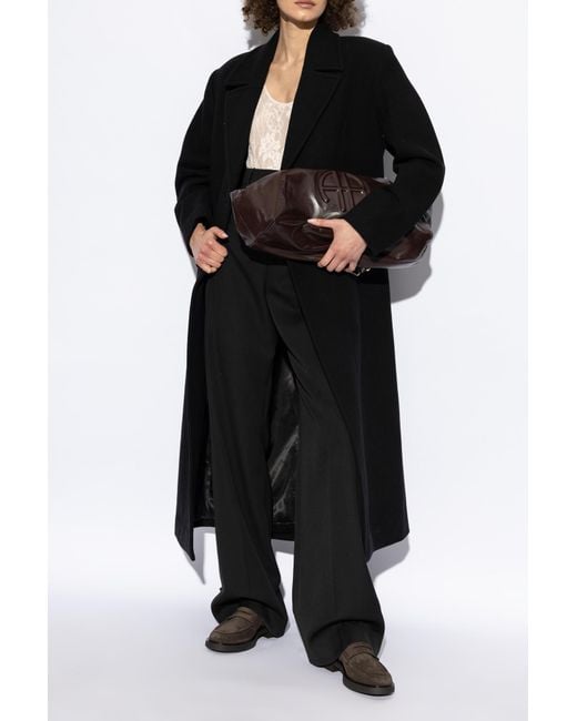 Gianvito Rossi Black Suede 'Harris' Loafers