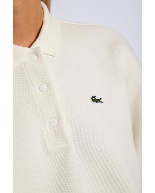 Lacoste White Polo Shirt With Logo,