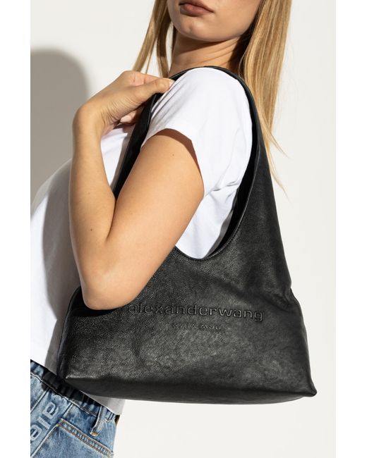 Alexander Wang Black Shoulder Bag "Pike Small"