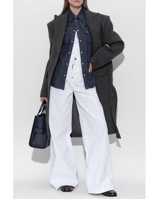 DSquared² Blue Denim Shirt