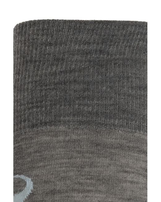 Vivienne Westwood Black Socks With Logo