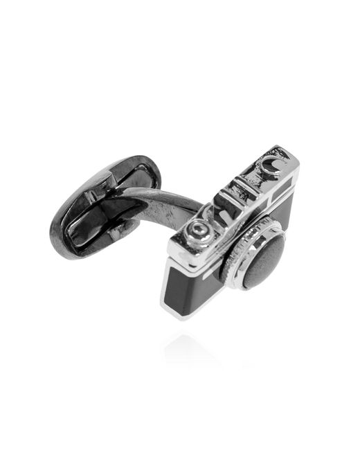 Paul Smith Blue Camera Motif Cufflinks for men