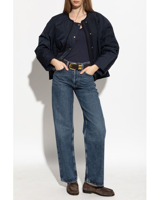 Ulla Johnson Blue Jacket 'Malone'