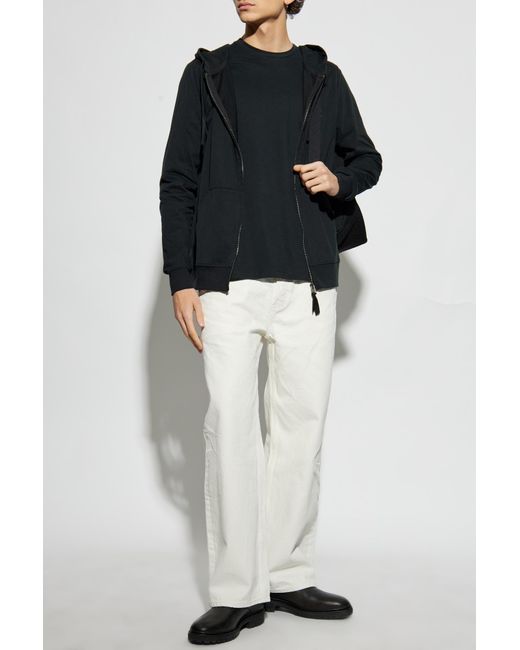 AllSaints Black Long Sleeve T-Shirt Brace for men