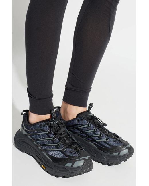 Hoka One One Black 'Mafate Three 2 Wordmark' Sports Shoes