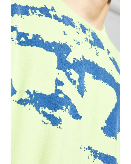 DIESEL Green T-Shirt T-Boxt-N14 for men