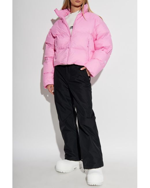 Balenciaga Pink Padded Jacket From The Skiwear Collection,
