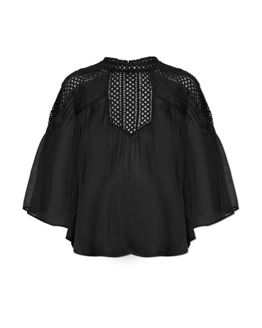 Isabel Marant Black Top "Parina"