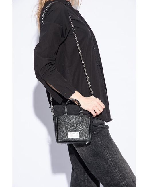 Maison Margiela Black '5Ac' Shoulder Bag