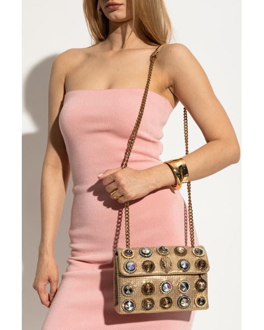 Kurt Geiger Pink Shoulder Bag "Kensington Octavia Medium"