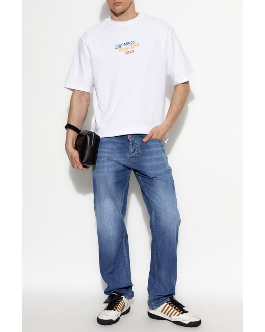 DSquared² Blue Jeans `642` Capsule `summer Lovers`, for men
