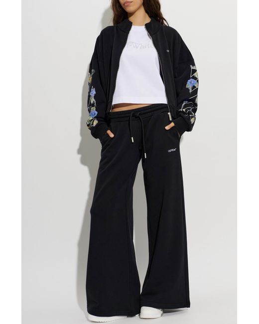 Off-White c/o Virgil Abloh White Loose-Fit Cropped T-Shirt