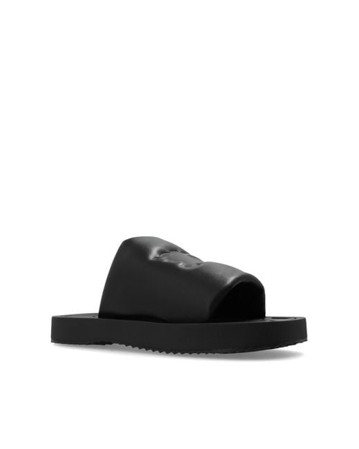 Burberry Black ‘Slab’ Slippers
