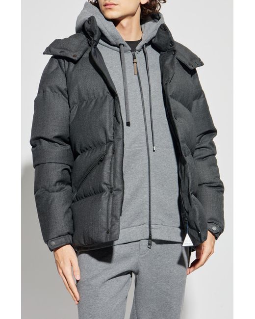Moncler Gray "Eawy" Down Jacket for men