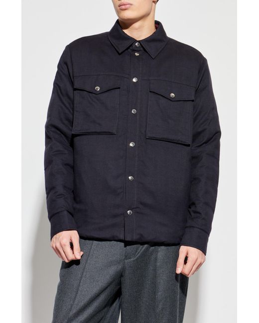 Dolce & Gabbana Blue Reversible Jacket for men