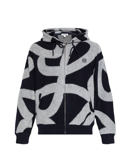 Loewe Multicolor Zip-Up Hoodie for men