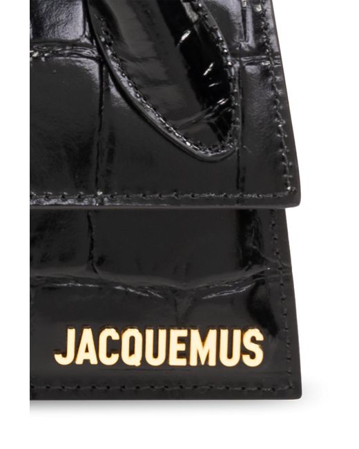 Jacquemus Black 'le Chiquito Long Boucle' Shoulder Bag,