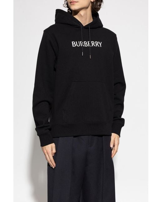 Burberry Black Sweatshirt "Simon" for men