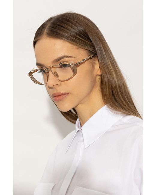 Balmain Metallic 'Brigade V' Optical Glasses