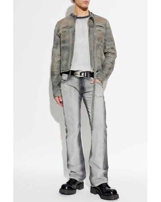 DIESEL Gray '2007 Zatiny-Fsi' Jeans for men