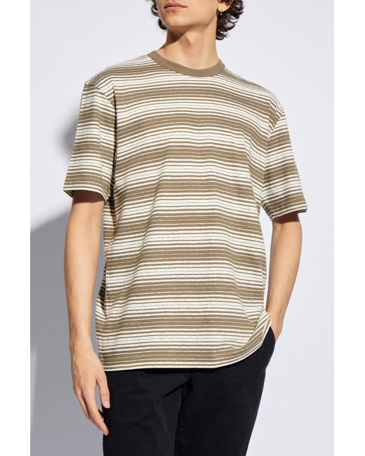 Norse Projects Natural T-shirt `johannes`, for men