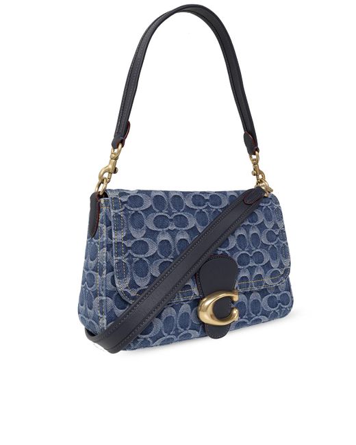 COACH soft Tabby Shoulder Bag in Blue Lyst UK