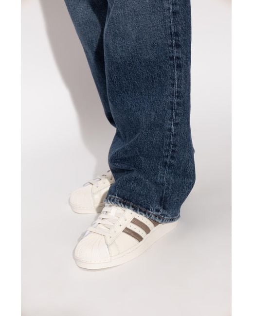 Adidas Originals White Superstar Ii W Sports Shoes