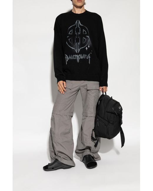 Balenciaga Black X Crocs for men
