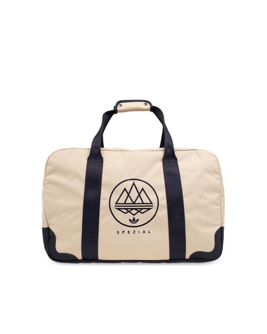 Adidas Originals Natural Carry-on Bag From The 'spezial' Collection, for men