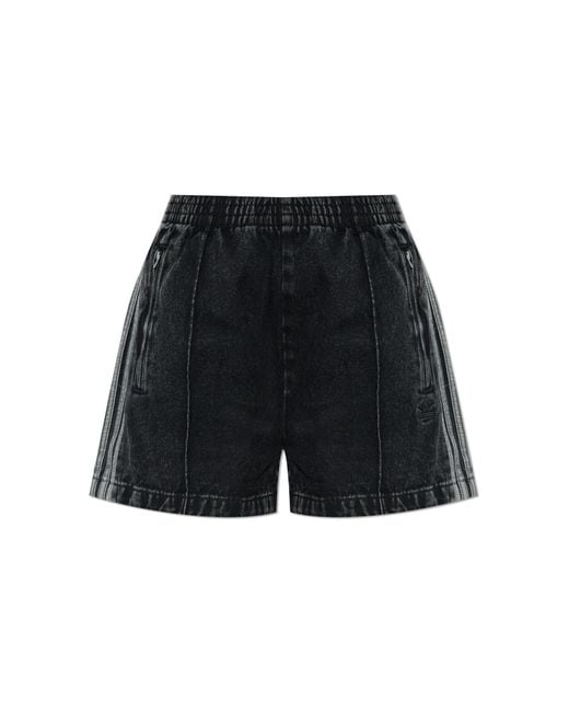 Adidas Originals Black Denim Shorts