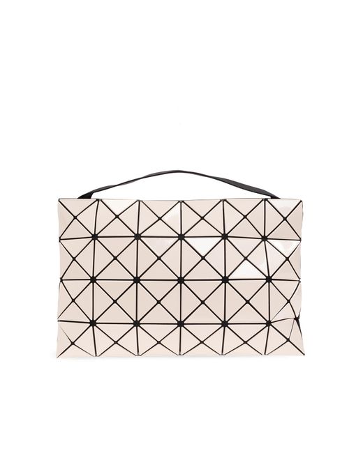 Bao Bao Issey Miyake Natural Shoulder Bag With Geometrical Pattern,