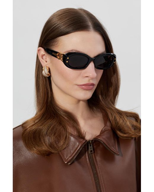 Balmain Black 'Imperial Ii' Sunglasses