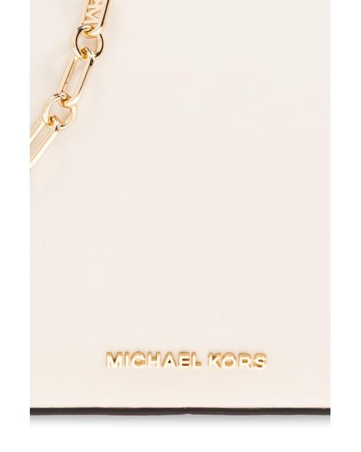 MICHAEL Michael Kors Natural Shoulder Bag 'Empire'