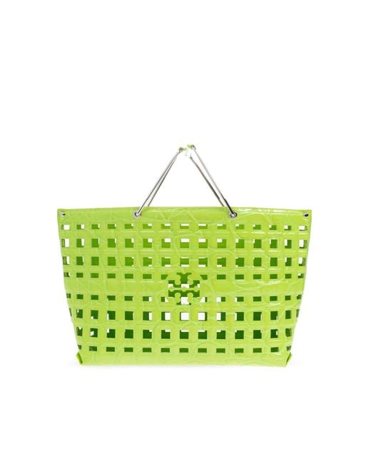Tory Burch Green Handbag 'Ella'