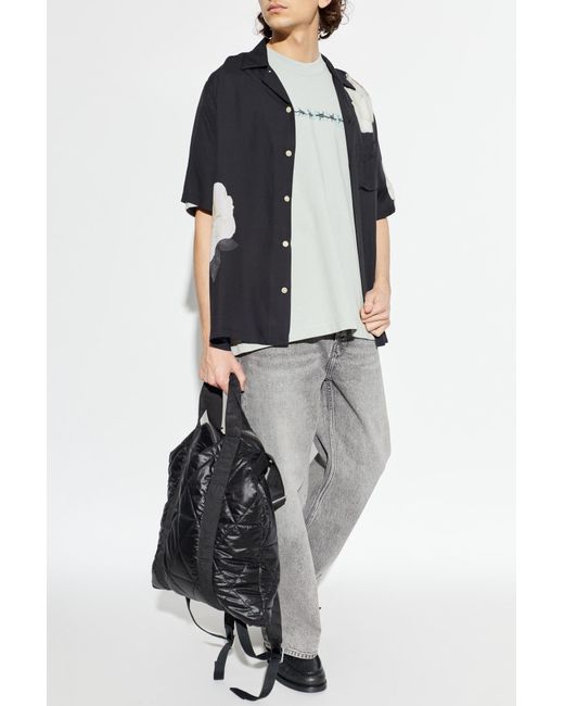 AllSaints White T-Shirt 'Deterent' for men